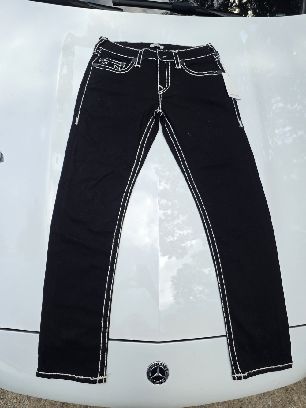 True Religion Rocco Black Super T Jeans – Men’s 31x32 NWT